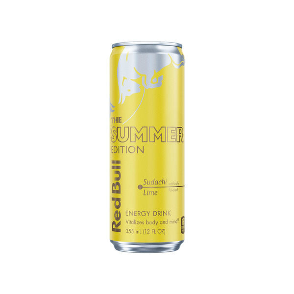 Red Bull Summer Edition Sudachi Lime Energy Drink Can Same-Day