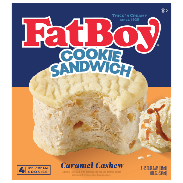FatBoy Cookie Sandwich, Caramel Cashew Same-Day Delivery or Pickup