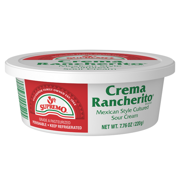 V&V Supremo Crema Rancherito, Mexican Style Sour Cream Same-Day