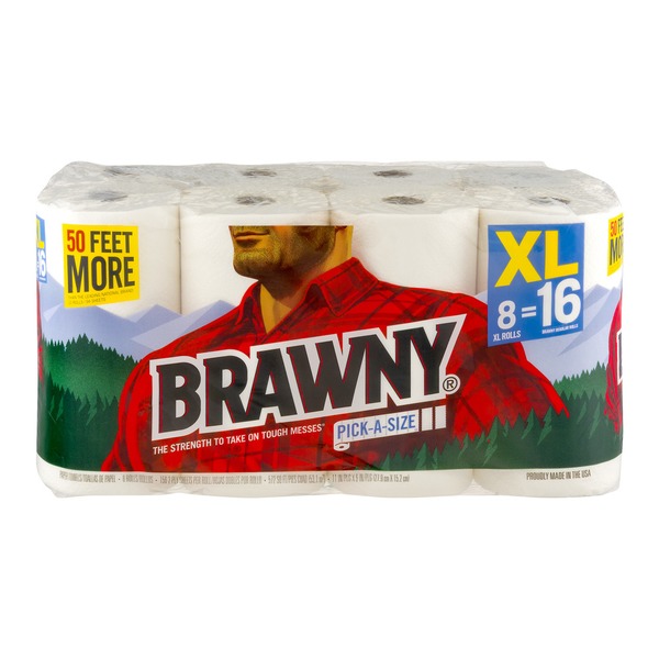 Brawny PickASize XL Rolls 8 CT from Safeway Instacart