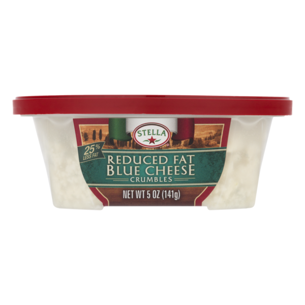 Stella Reduced Fat Blue Cheese Crumble (5 oz) from JewelOsco Instacart
