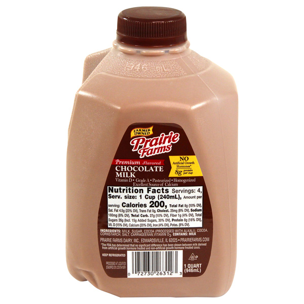 Prairie Farms Chocolate Milk Same-Day Delivery or Pickup | Woods