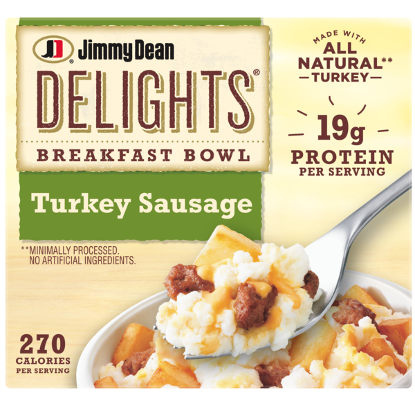 Jimmy Dean Breakfast Bowl, Turkey Sausage, Frozen Same-Day