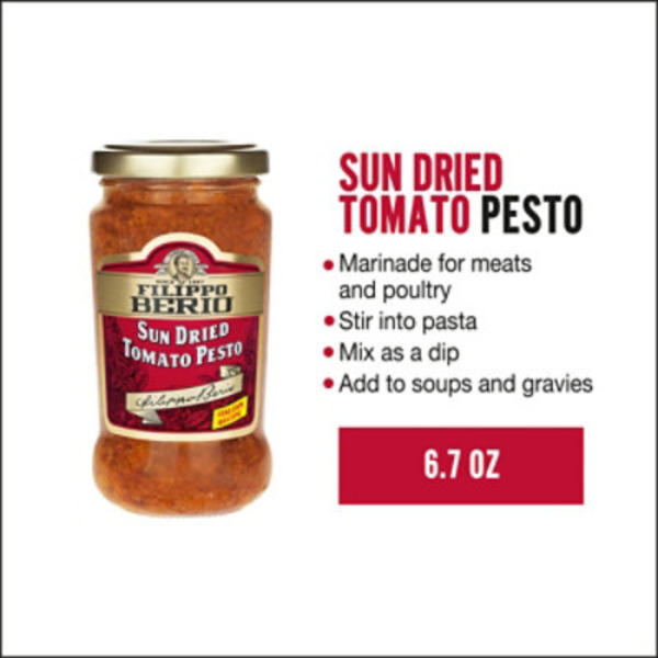 Filippo Berio Sun Dried Tomato Pesto