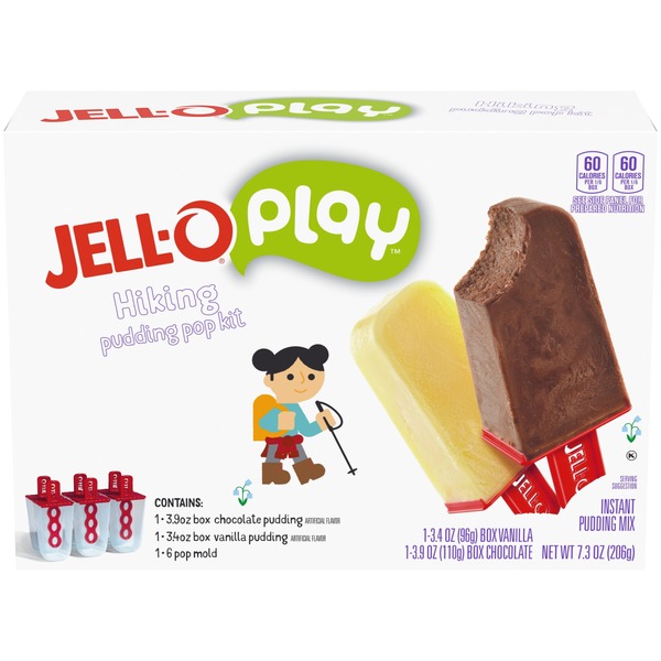 JellO Pudding Pops Kit Chocolate And Vanilla (7.3 oz) from Walmart Instacart