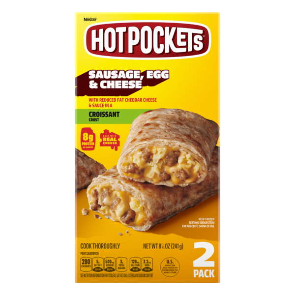 Hot Pockets Sausage Egg And Cheese