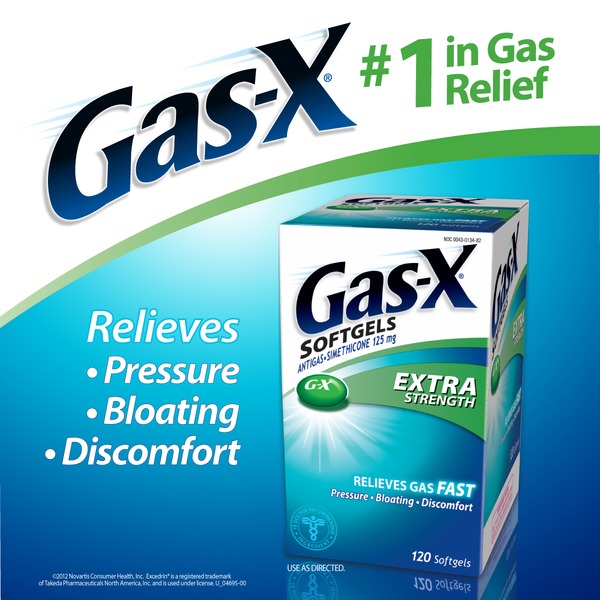 GasX Softgels Extra Strength (120 ct) from BJ's Wholesale Club Instacart