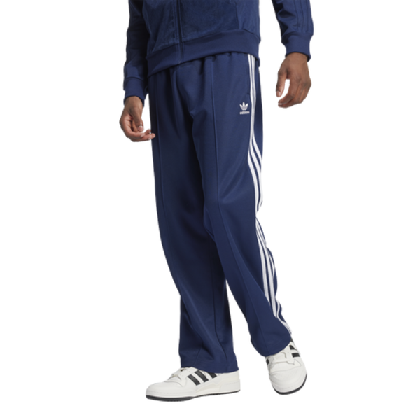 adidas Men's Adicolor Baggy Firebird Track Pants, L - Night Indigo
