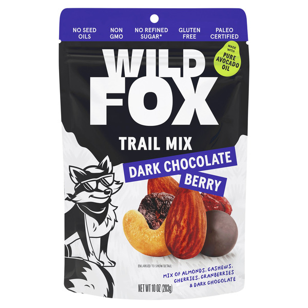 ShopRite Wild Fox Dark Chocolate Berry Trail Mix Same-Day Delivery