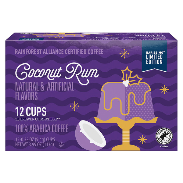 Barissimo Coconut Rum Coffee Cups Same-Day Delivery or Pickup | ALDI