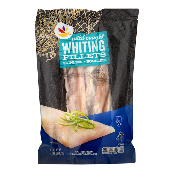 Stop & Shop Store Brand Whiting Fillets Boneless Skinless Wild Caught ...
