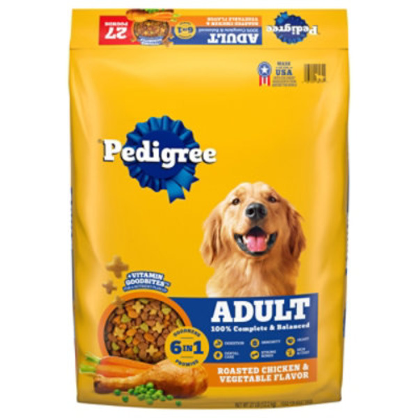 PEDIGREE Adult Roasted Chicken & Vegetable Flavor Food for Dogs