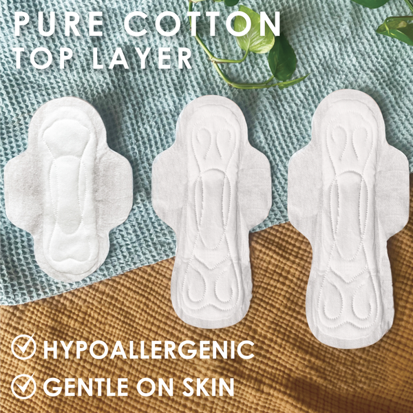 Enlarge Back of Feminine Care L. Chlorine Free Ultra Thin Pads Super Absorbency, Organic Cotton (opens in a new tab)