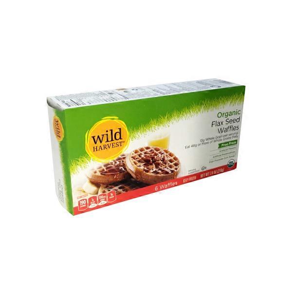 Wild Harvest Organic Flax Seed Waffles (7.4 oz) Instacart