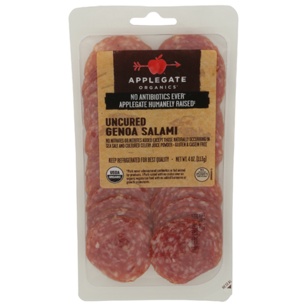 Applegate Organic Uncured Genoa Salami