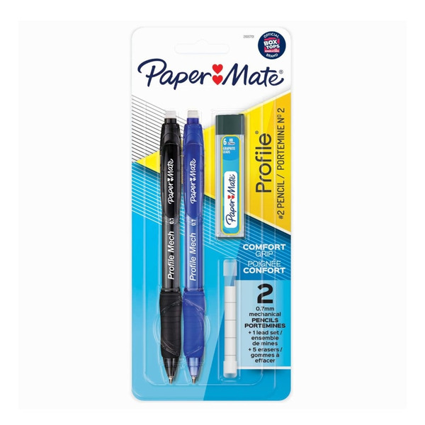 Paper Mate 0.7 mm Comfort Grip Mechanical Pencils Same-Day