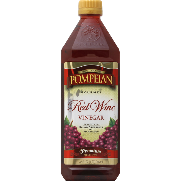 Pompeian Red Wine Vinegar (32 fl oz) Instacart