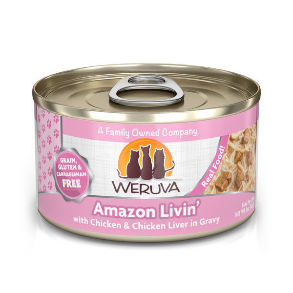 Weruva Amazon Livin with Chicken Breast & Chicken Liver in Gravy