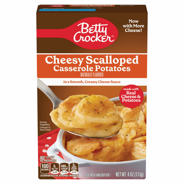 Betty Crocker Cheesy Scalloped Casserole Potatoes