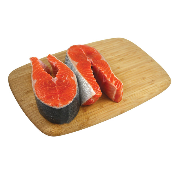 Sockeye Salmon Steak, Alaska, USA