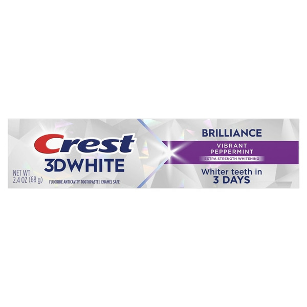 Crest 3D White Brilliance Vibrant Peppermint Teeth Whitening