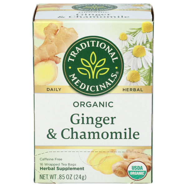 Traditional Medicinals Organic Ginger Tea with Chamomile