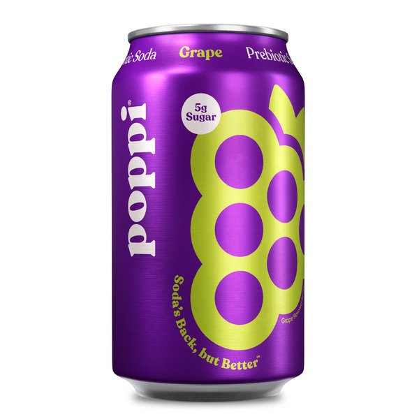 Poppi Prebiotic Soda, Grape Same-Day Delivery or Pickup | Cash