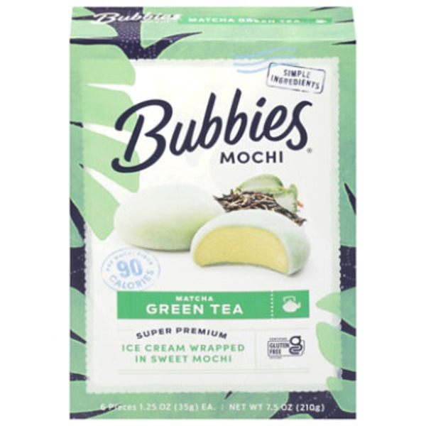 Bubbies Mochi, Matcha Green Tea