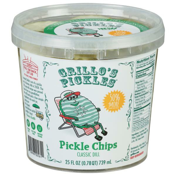 Publix Grillo's Pickles Pickle Chips, Classic Dill SameDay Delivery or Pickup Instacart