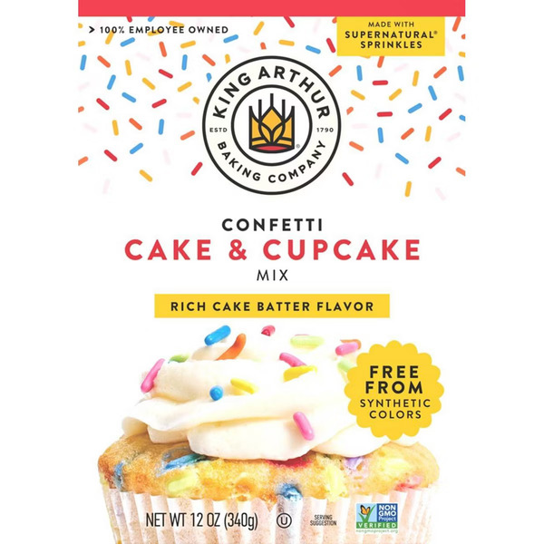 King Arthur Flour King Arthur Baking Company Confetti Cake & Cupcake Mix — product image