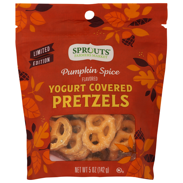 Sprouts Pumpkin Spice Yogurt Covered Pretzels Same-Day Delivery or