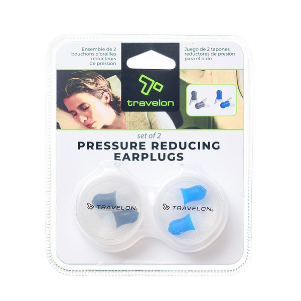Travelon 13110-000 Assorted Colors Pressure Reducing Uncorded Earplugs