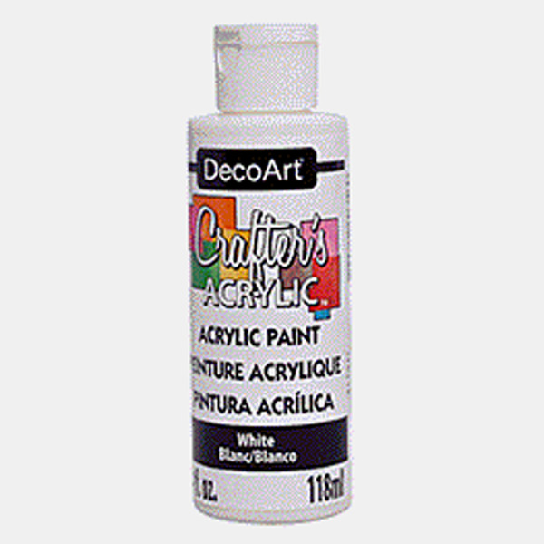 DecoArt White Acrylic Paint Same-Day Delivery | Dollarama