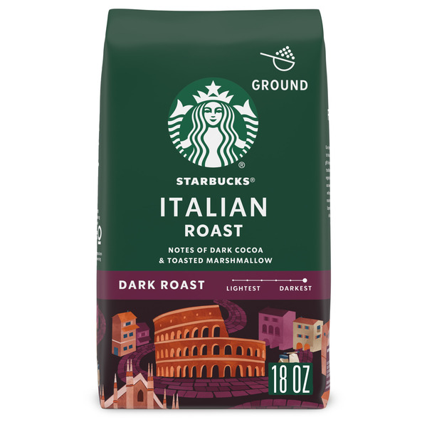Starbucks Italian Dark Roast Ground Coffee
