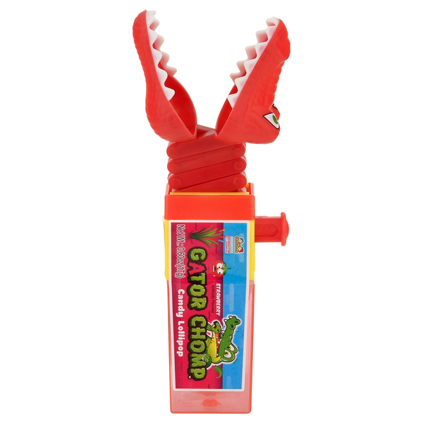 Kidsmania Gator Chomp Strawberry Candy Lollipop Same-Day Delivery