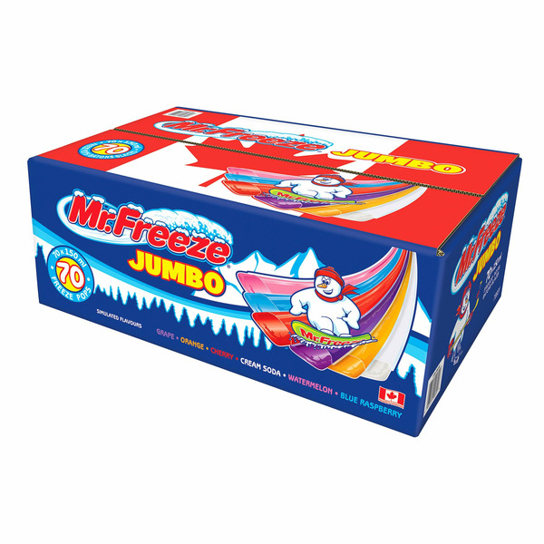 Mr. Freeze Jumbo Freeze Pops