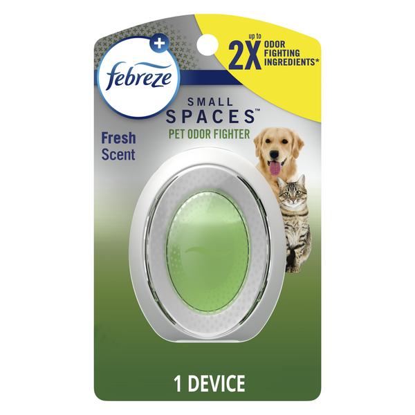 Publix Febreze SMALL SPACES Pet Odor Eliminator Air Freshener, Fresh