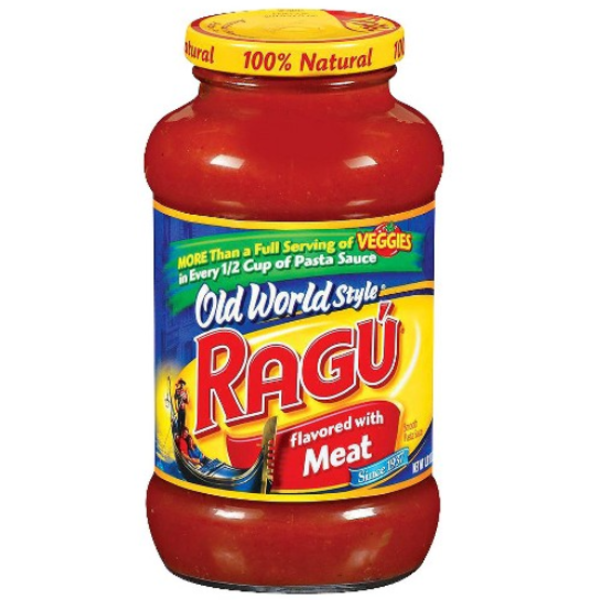 Ragu - Spaghetti Sauce Flavored With Meat - 12/26 oz