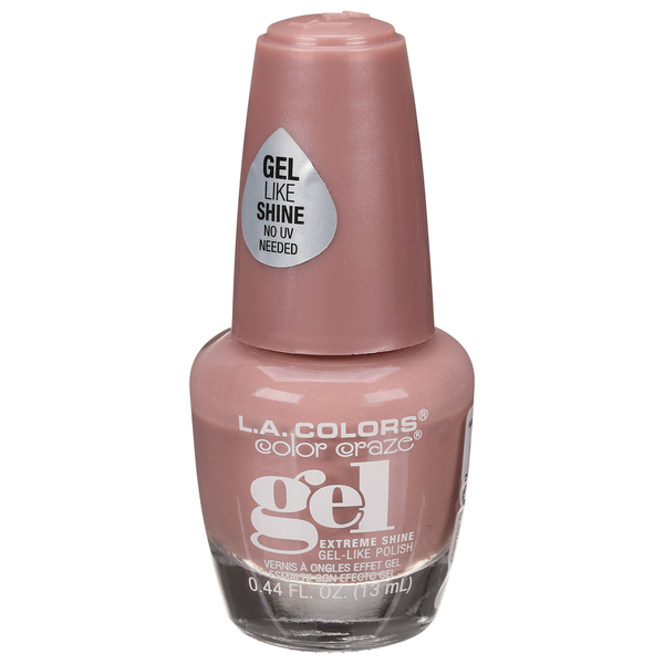 L.A. Colors Gel-Like Polish, Extreme Shine, CNP769 Chateau