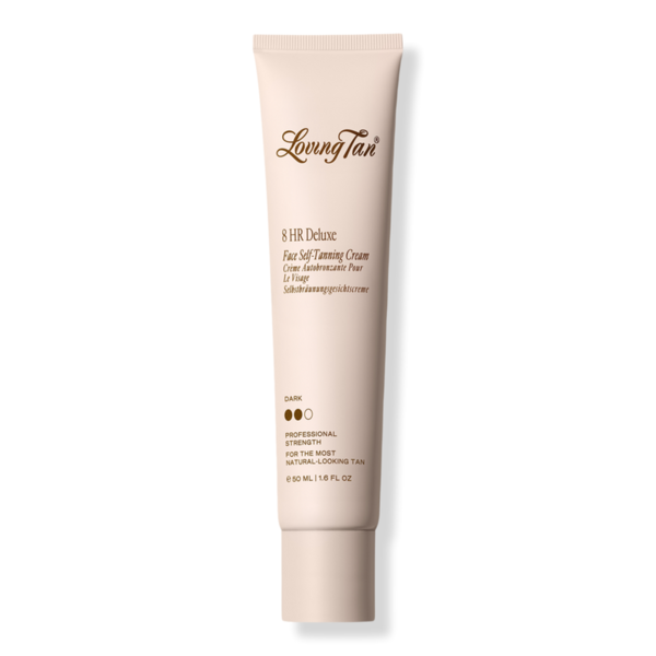 Loving Tan 8 HR Deluxe Face Self-Tanning Cream - Dark