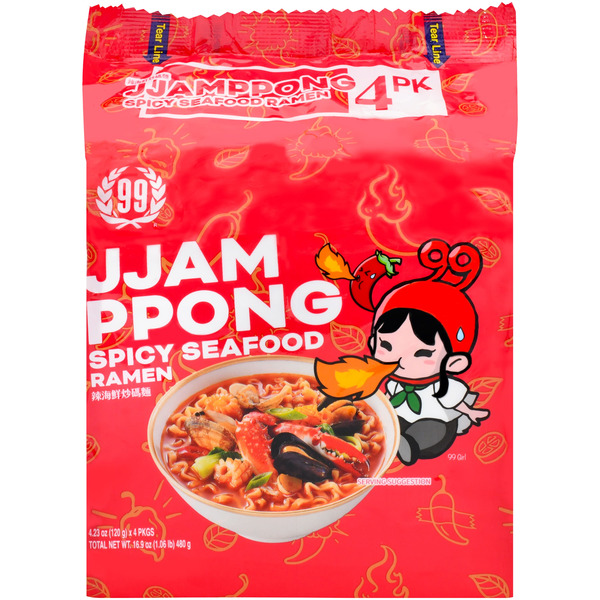 99 Ranch Market Spicy Seafood Jjamppong Ramen