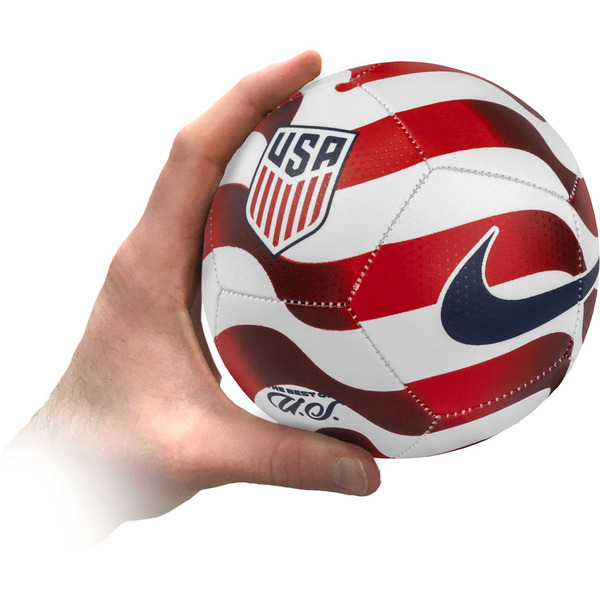 Nike US Soccer Federation Mini Soccer Ball, Size 1 - White