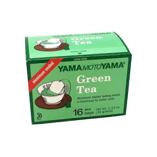 Yamamotoyama Green Tea Aluminium Sealed Teabag (16 ct) Instacart
