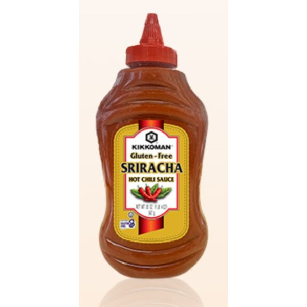 Kikkoman Sriracha Hot Chili Sauce (Gluten-Free) - 20.25 oz