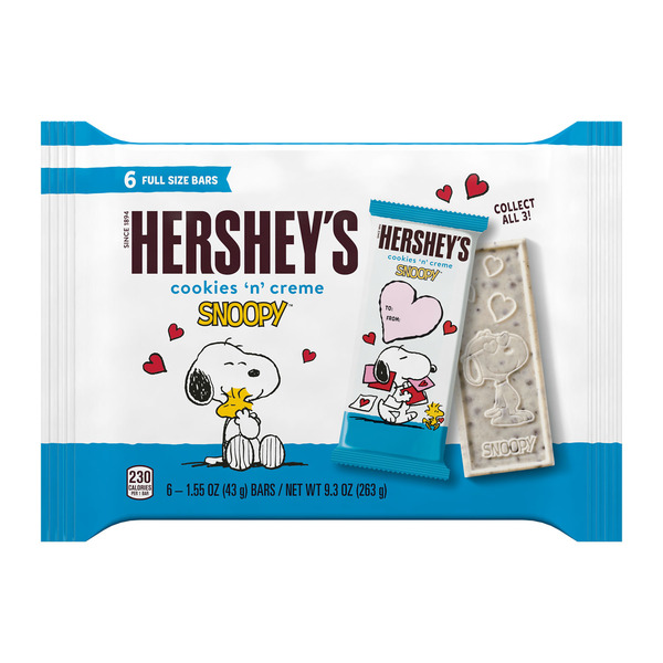 Hershey's Cookies 'n' Creme Snoopy™ and Friends, Valentine's Candy