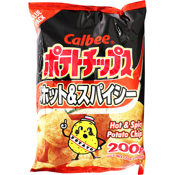Calbee Hot & Spicy Potato Chips