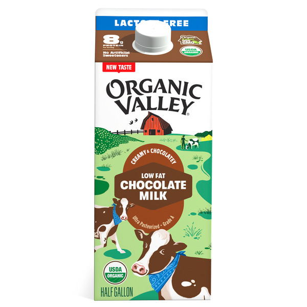 Organic Valley® Organic Chocolate Milk, 1%, Lactose-Free Same-Day