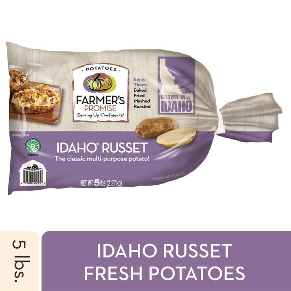 Farmer's Promise IDAHO® Russet Potatoes 5lb Same-Day Delivery or