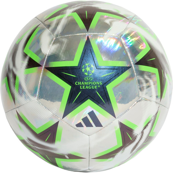 adidas UEFA Champions League Training Foil Soccer Ball, Size 5 - Multicolor