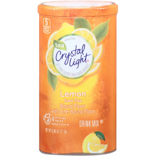 Crystal Light Lemon Iced Tea Drink Mix, Pitcher Packs from Bianchini's